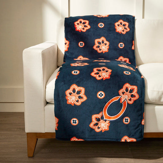 NFL Oversized Throw Blanket-Chicago Bears Bandana-Image 1-Vera Bradley