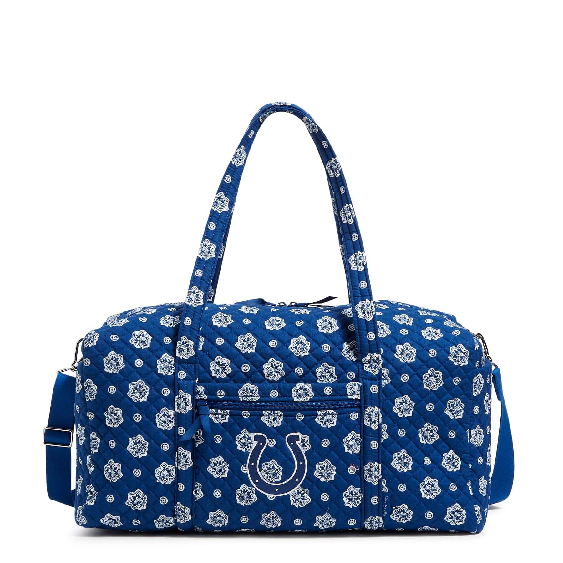 NFL Large Travel Duffel Bag-Indianapolis Colts Bandana-Image 2-Vera Bradley