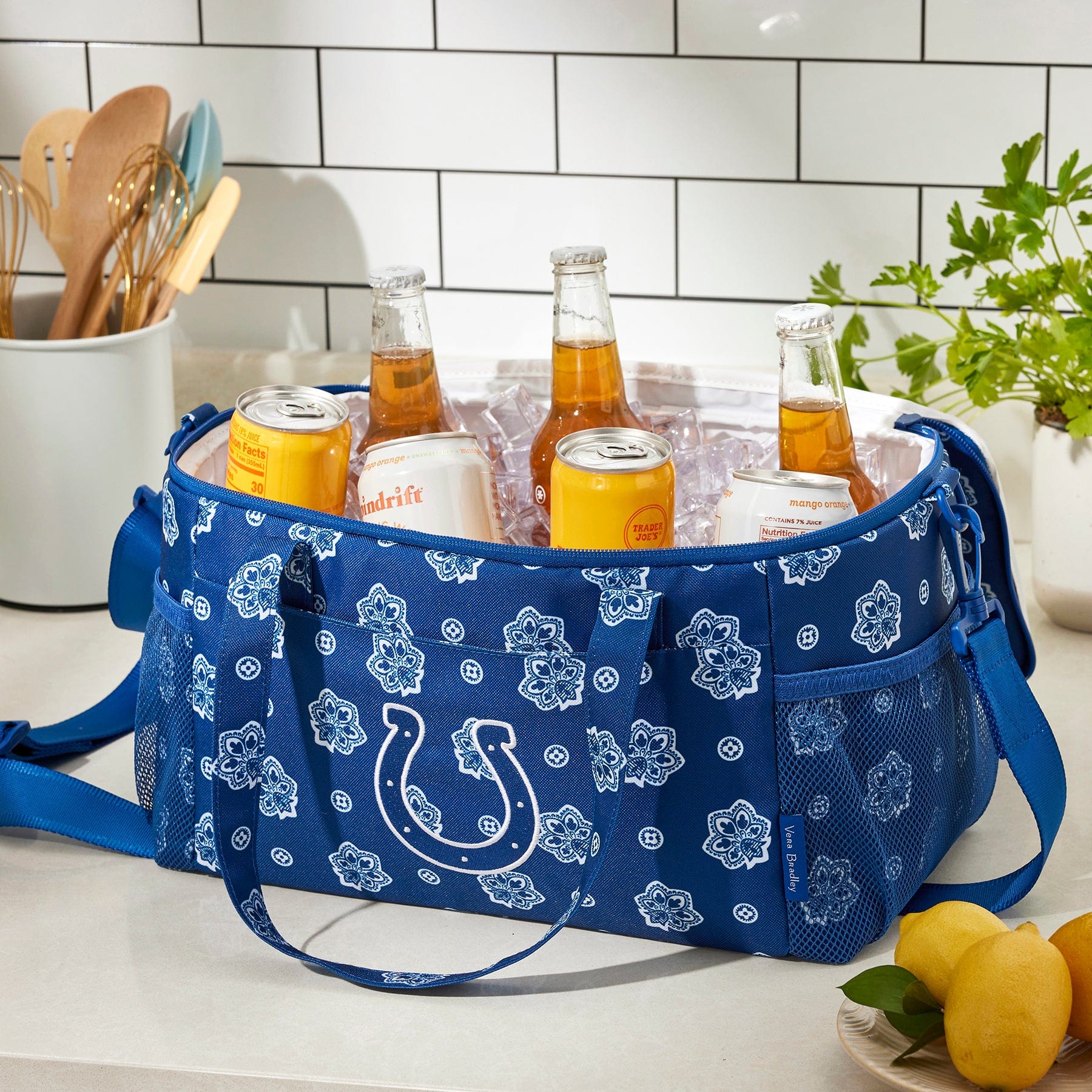 NFL Cooler-Indianapolis Colts Bandana-Image 2-Vera Bradley