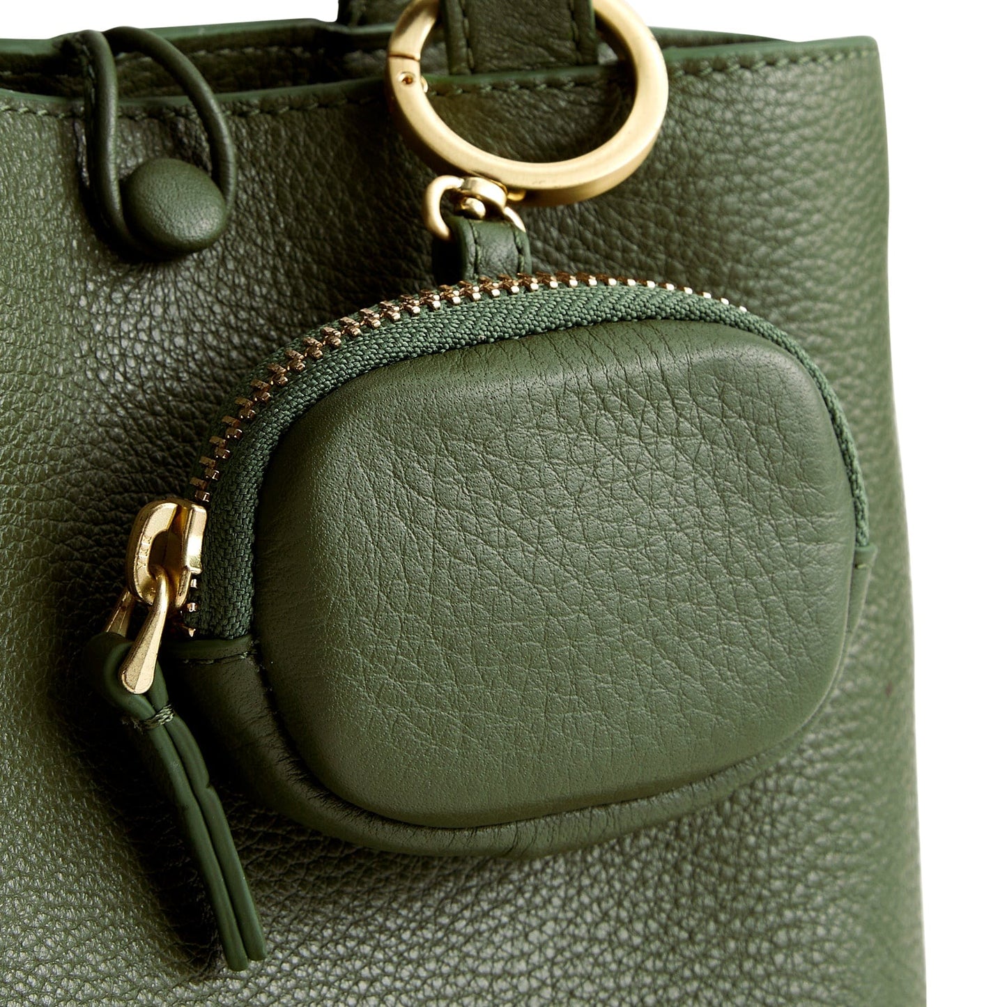 Bag Charm for AirPods-Bronze Green-Image 2-Vera Bradley