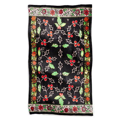 Plush Throw Blanket-Holly-Image 2-Vera Bradley