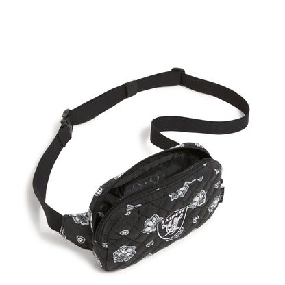 NFL Mini Belt Bag-Las Vegas Raiders Bandana-Image 2-Vera Bradley