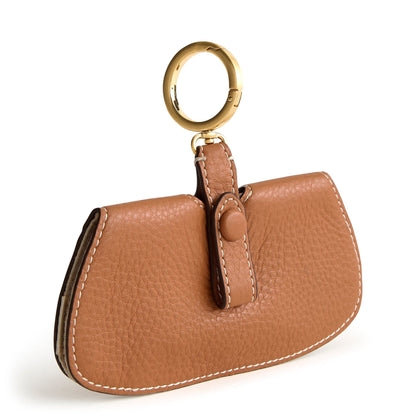Sunglasses Bag Charm-Roasted Pecan-Image 1-Vera Bradley