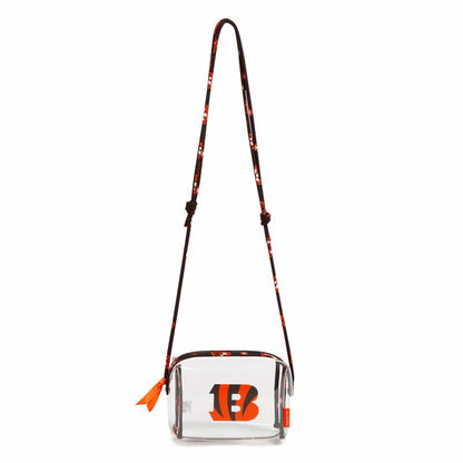 NFL Clear Crossbody-Cincinnati Bengals Bandana-Image 1-Vera Bradley