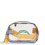 NFL Clear Small Belt Bag-Los Angeles Chargers Bandana-Image 1-Vera Bradley
