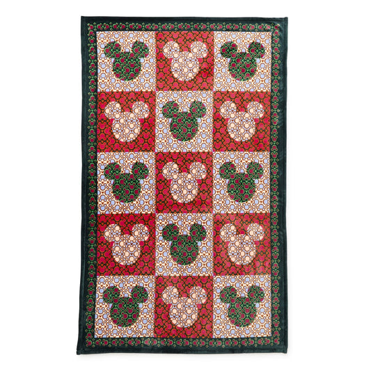 Disney Plush Throw Blanket-Mickey Mouse Kaleidoscope Multi-Image 2-Vera Bradley