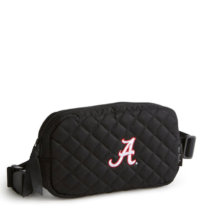 Mini Belt Bag-Black with The University of Alabama-Image 1-Vera Bradley