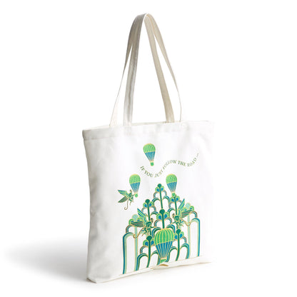 Wicked Woodlark Tote Bag-Land of Oz-Image 1-Vera Bradley