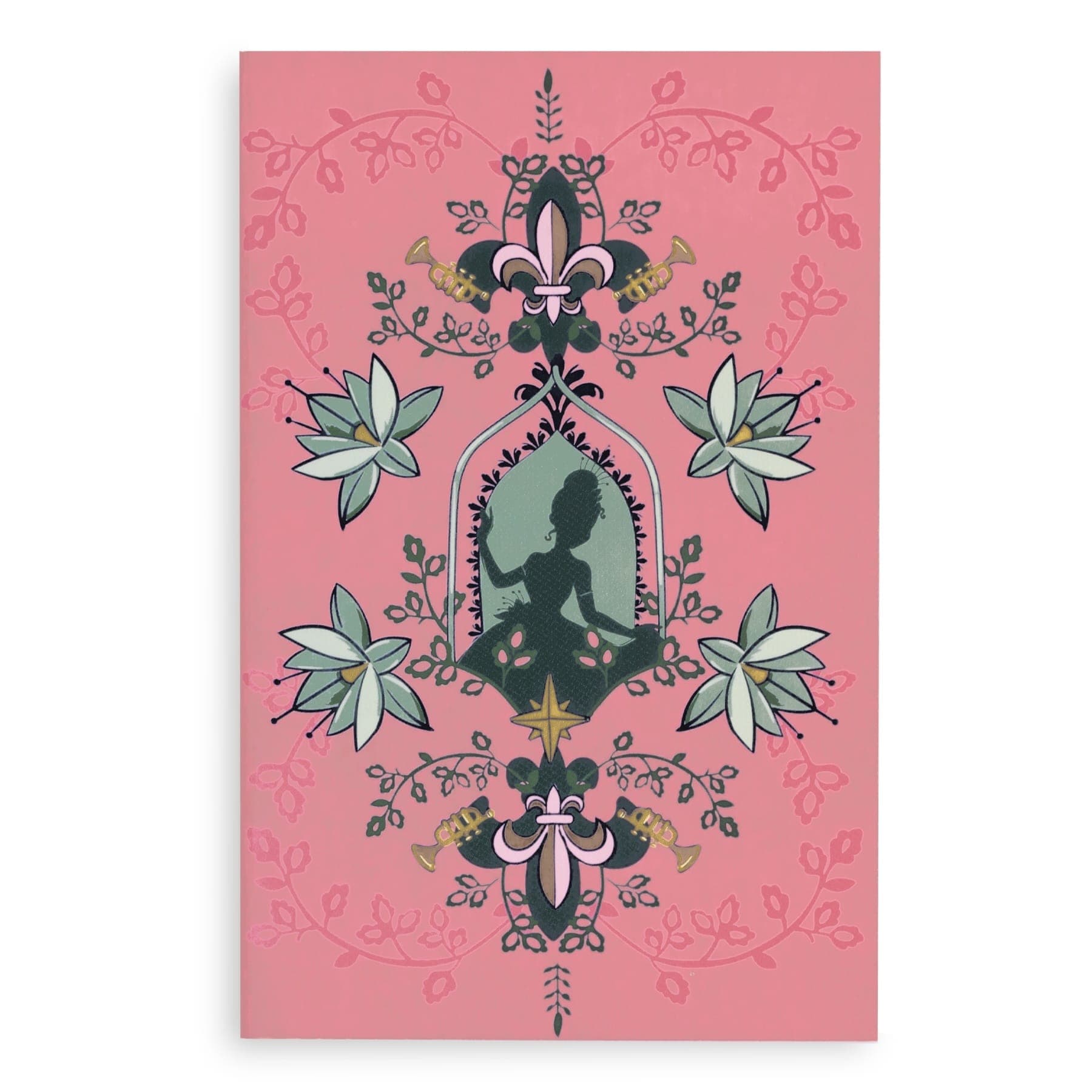 Disney Mini Notebook Set of 2-Tiana Silhouette Medallion-Image 1-Vera Bradley