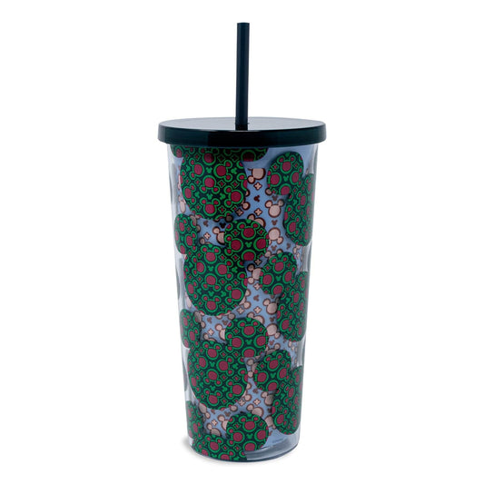 Disney Tumbler with Straw-Mickey Mouse Kaleidoscope Multi-Image 1-Vera Bradley