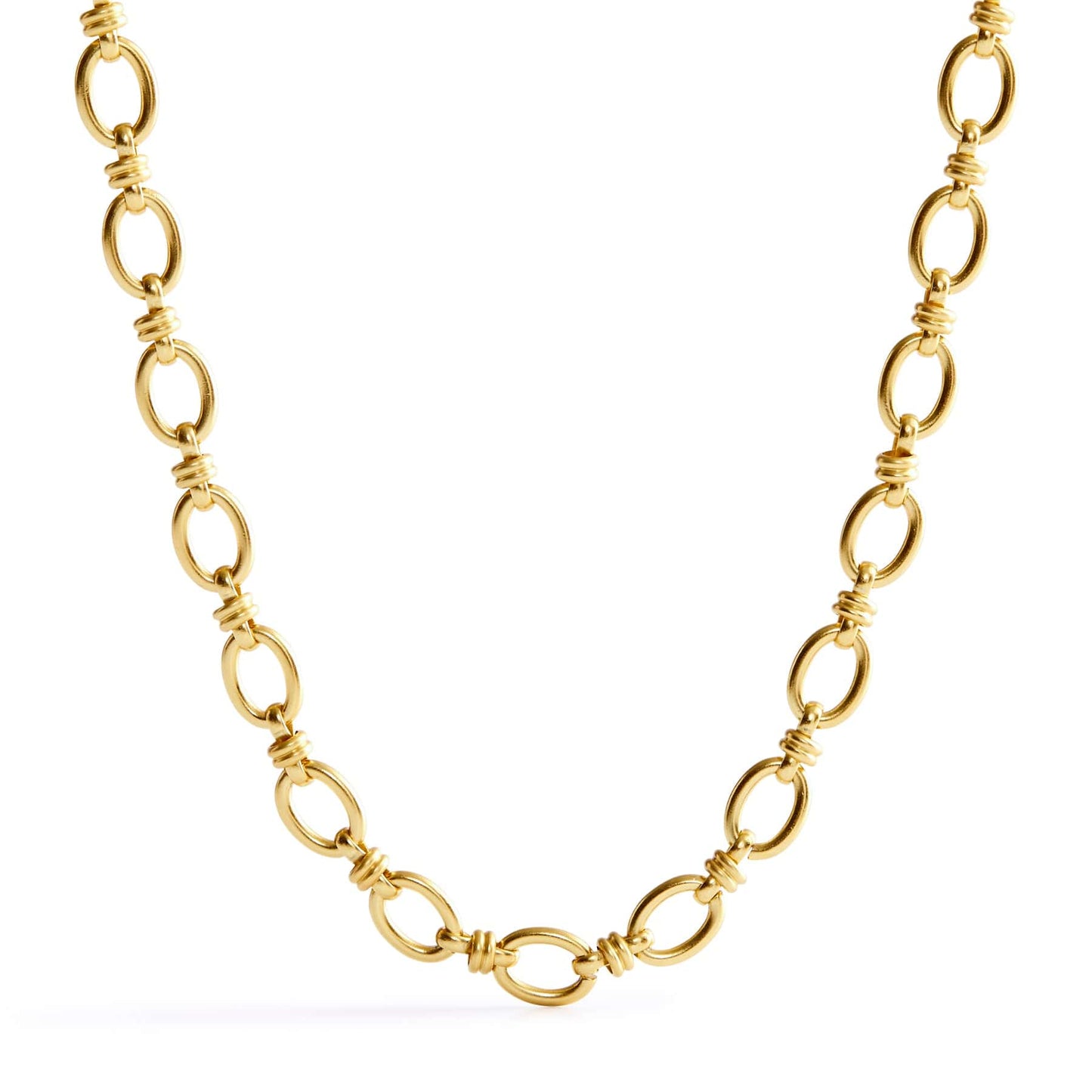 Mixed Chain Necklace-Satin Gold-Image 1-Vera Bradley